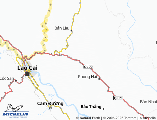 Mapa MICHELIN Bản Cầm - ViaMichelin