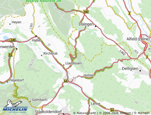 MICHELIN Holzen-Ith map - ViaMichelin