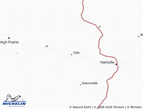 Carte MICHELIN Odin - ViaMichelin