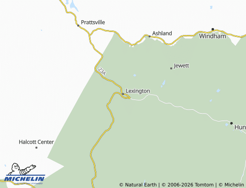 Mapa MICHELIN Lexington - ViaMichelin