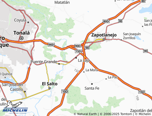 Mappa MICHELIN La Laja - ViaMichelin