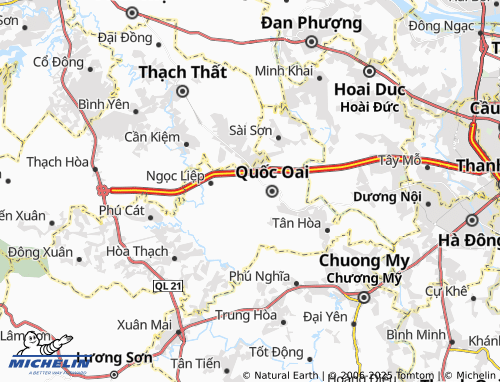 Carte MICHELIN Ngọc Mỹ - ViaMichelin
