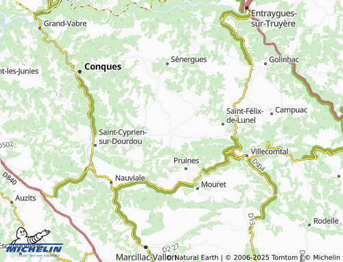 Kaart MICHELIN Lunel - ViaMichelin