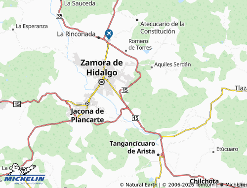 Mappa MICHELIN Las Primaveras - ViaMichelin