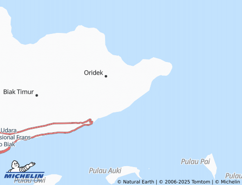 MICHELIN Anggaduber map - ViaMichelin