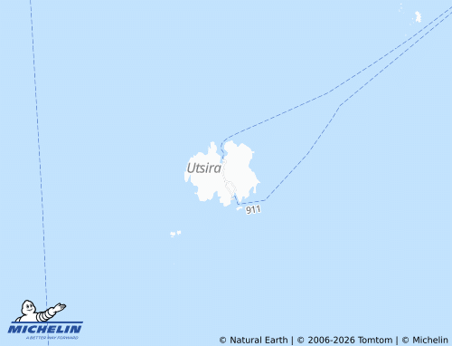 MICHELIN Utsira map - ViaMichelin