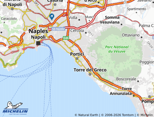 Mappa MICHELIN Portici - ViaMichelin