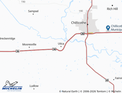 Mapa MICHELIN Utica - ViaMichelin