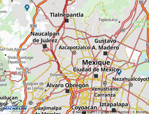 Mapa MICHELIN del Recreo - ViaMichelin
