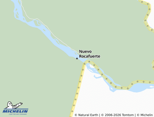 MICHELIN Nuevo Rocafuerte map - ViaMichelin