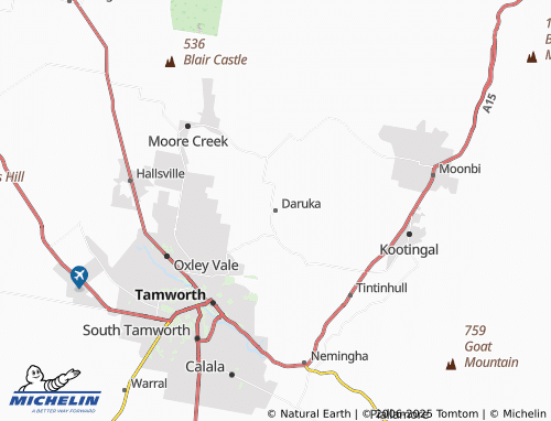 MICHELIN Daruka map - ViaMichelin