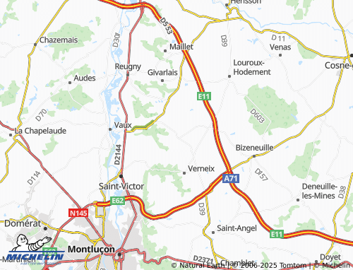 Carte MICHELIN Savigny - ViaMichelin