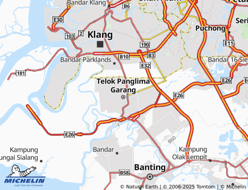 MICHELIN Taman Medan Indah Warisan Selamat map - ViaMichelin