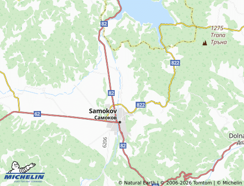 MICHELIN Dragushinovo map - ViaMichelin
