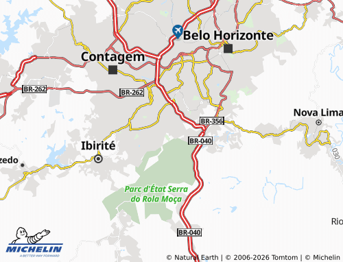 MICHELIN Vila Cemig map - ViaMichelin
