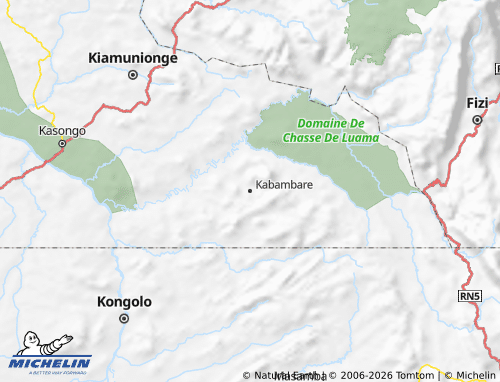 Mapa MICHELIN Kabambare - ViaMichelin