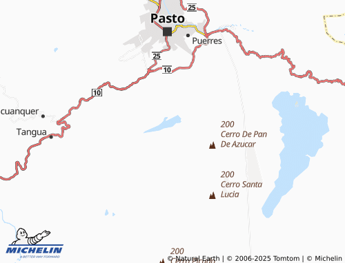 MICHELIN Jurado map - ViaMichelin