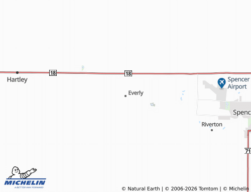 Mapa MICHELIN Everly - ViaMichelin