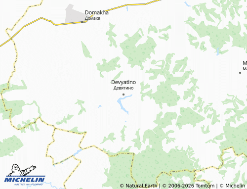 Carte MICHELIN Devyatino - ViaMichelin