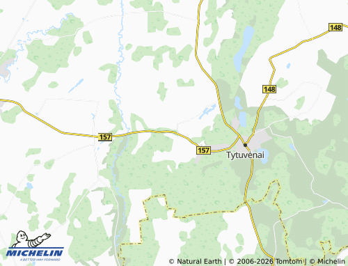 Mappa MICHELIN Pavydai - ViaMichelin
