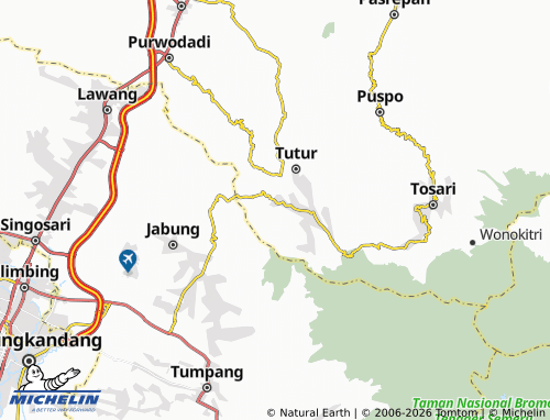 Carte MICHELIN Gendro - ViaMichelin