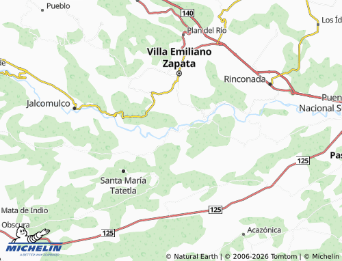 Mapa MICHELIN Paso Limón - ViaMichelin