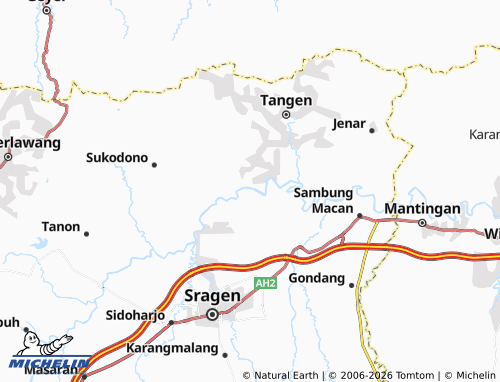 Mapa MICHELIN Klandungan - ViaMichelin