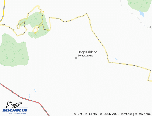 MICHELIN-Landkarte Bogdashkino - ViaMichelin