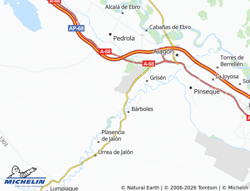 MICHELIN Oitura map - ViaMichelin