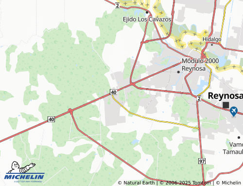 Carte MICHELIN Privadas de La Hacienda - ViaMichelin