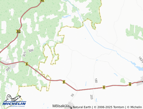 MICHELIN Räägu map - ViaMichelin