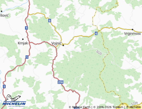 Mapa MICHELIN Jurga - ViaMichelin