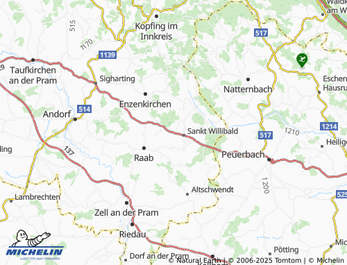 MICHELIN-Landkarte Wamprechtsham - ViaMichelin