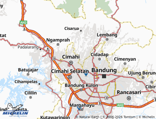 MICHELIN-Landkarte Cimahi Utara - ViaMichelin