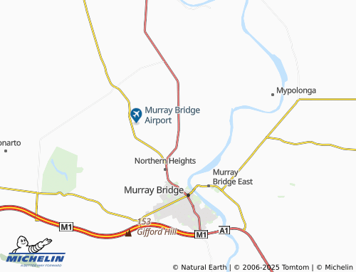 MICHELIN Murray Bridge North map - ViaMichelin