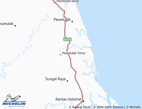 Mappa MICHELIN Seuneubok Paya - ViaMichelin