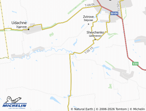 MICHELIN Novotroitske map - ViaMichelin