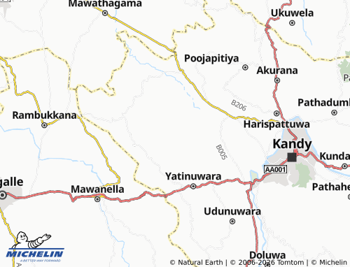 Mappa MICHELIN Kolugala Pahalagama - ViaMichelin