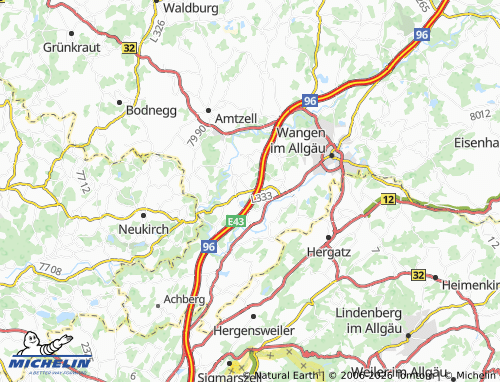 Mapa MICHELIN Mittenweiler - ViaMichelin