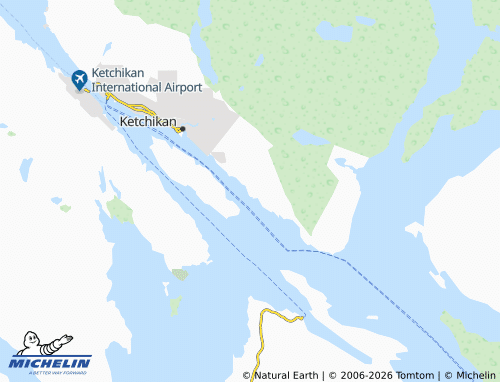 Mappa MICHELIN Saxman - ViaMichelin