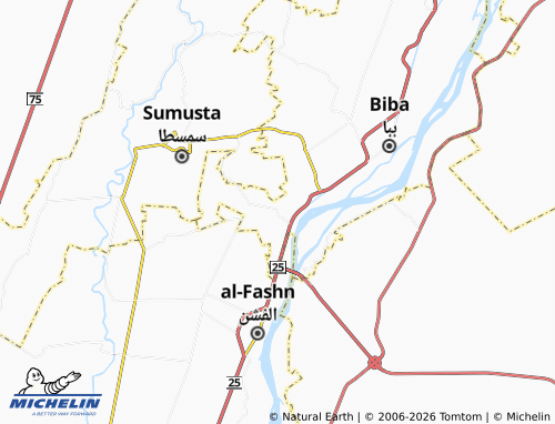 MICHELIN Koum El Sayeda map - ViaMichelin