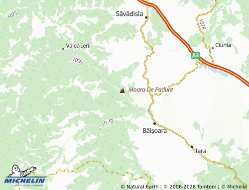 Kaart MICHELIN Moara De Pădure - ViaMichelin