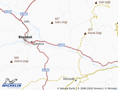 Mappa MICHELIN Çatpınar - ViaMichelin