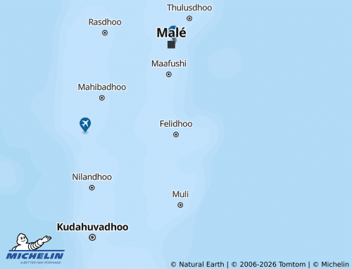 Mappa MICHELIN Vaavu - ViaMichelin