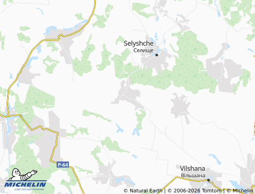 Mapa MICHELIN Sukhyny - ViaMichelin