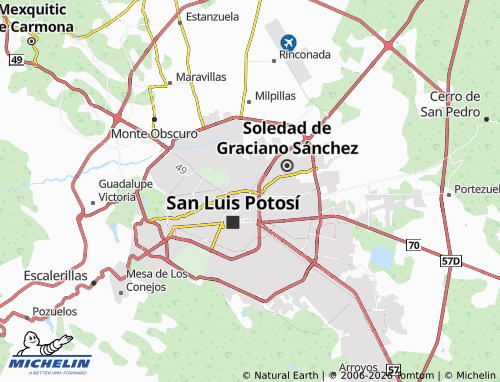 Mappa MICHELIN Residencial Santiago - ViaMichelin