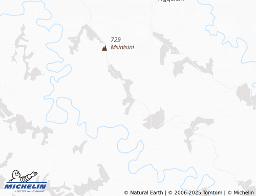 MICHELIN KwaZulu SP 2 map - ViaMichelin