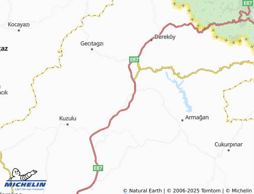 Carte MICHELIN Kapaklı - ViaMichelin