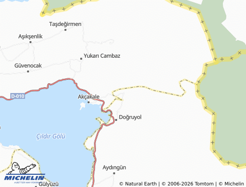 MICHELIN-Landkarte Kakaç - ViaMichelin