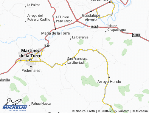 Carte MICHELIN Palpoala Ixcán - ViaMichelin